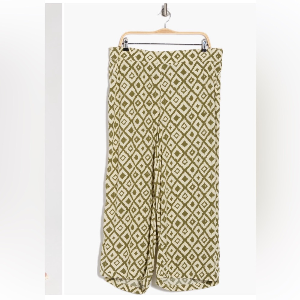 T TAHARI crop wide leg palazzo pants - Picture 5 of 5